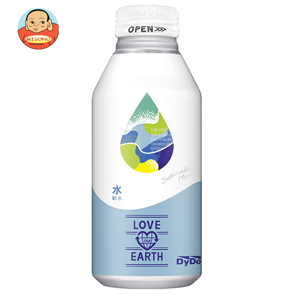 ダイドー LOVE the EARTH(ラブジアース) 水 400gボトル缶×24本入