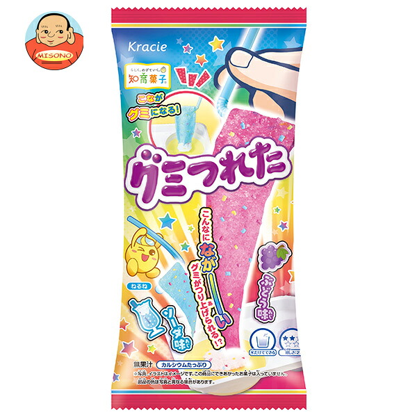 クラシエ グミつれた ぶどう味 & ソーダ味 19g×10個入