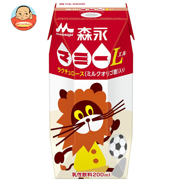 森永乳業 森永マミーL(プリズマ容器) 200ml紙パック×24本入