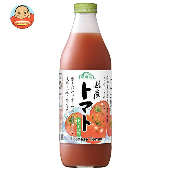 マルカイコーポレーション 順造選 国産トマト 1000ml瓶×12(6×2)本入
