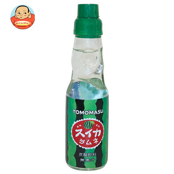 友桝飲料 スイカラムネ 200ml瓶×30本入