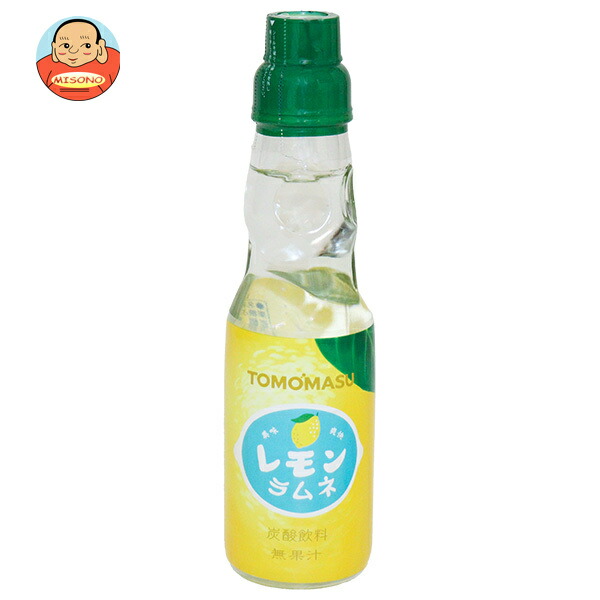 友桝飲料 レモンラムネ 200ml瓶×30本入