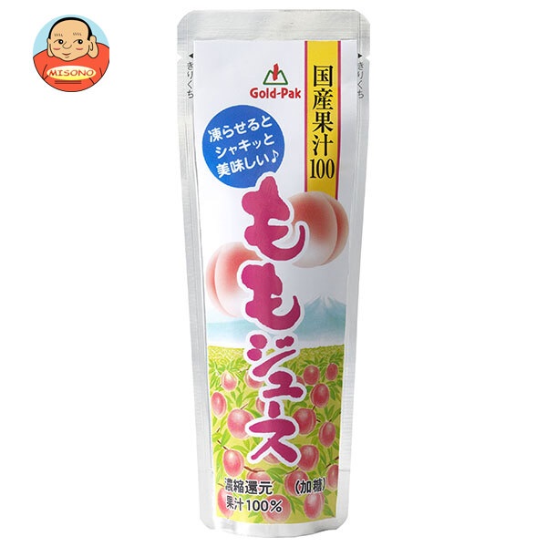 ゴールドパック 国産ももジュース 80gパウチ×20本入