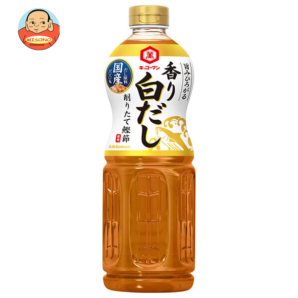 キッコーマン 旨みひろがる 香り白だし 1000mlペットボトル×12本入