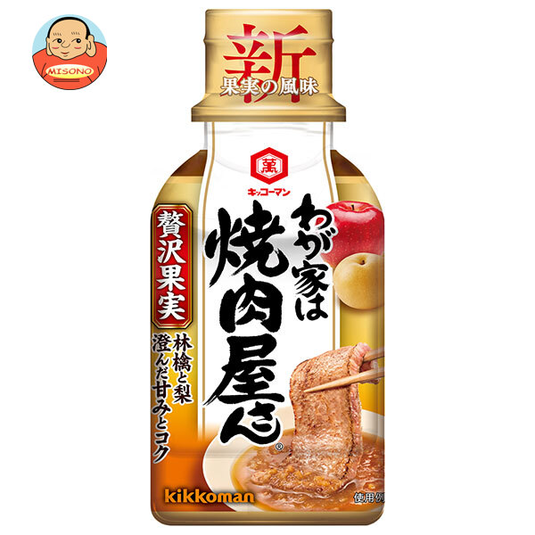 キッコーマン わが家は焼肉屋さん 贅沢果実 375g×12本入