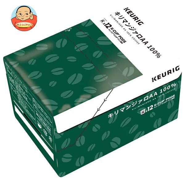 ユニカフェ キューリグ専用カートリッジ K-Cupパック キリマンジァロAA100% 12P×8箱入
