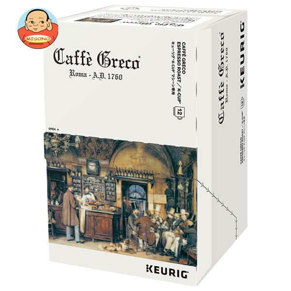 UCC キューリグ専用カートリッジ K-Cupパック カフェグレコ エスプレッソロースト 12P×8箱入