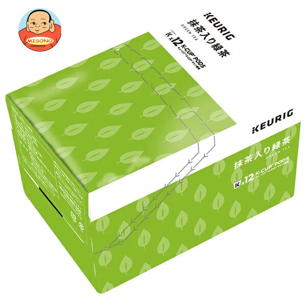 ユニカフェ キューリグ専用カートリッジ K-Cupパック 抹茶入り緑茶 12P×8箱入