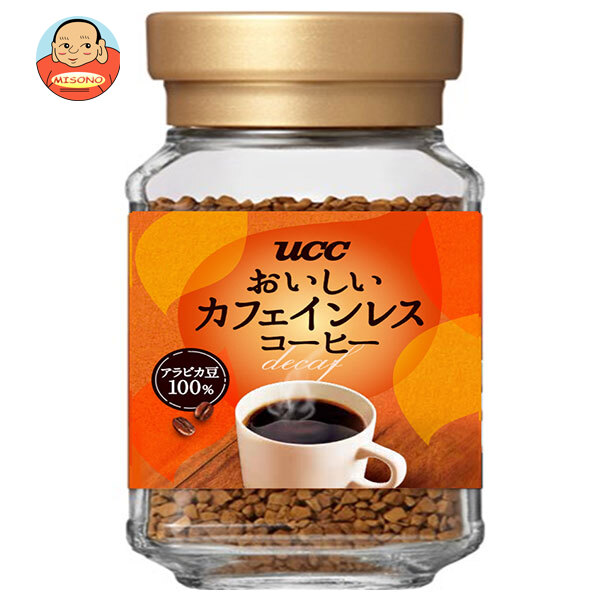 UCC おいしいカフェインレスコーヒー 45g瓶×12個入