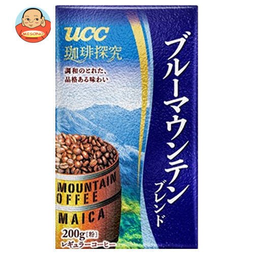 UCC 珈琲探究 ブルーマウンテンブレンド(粉) 200g袋×24袋入