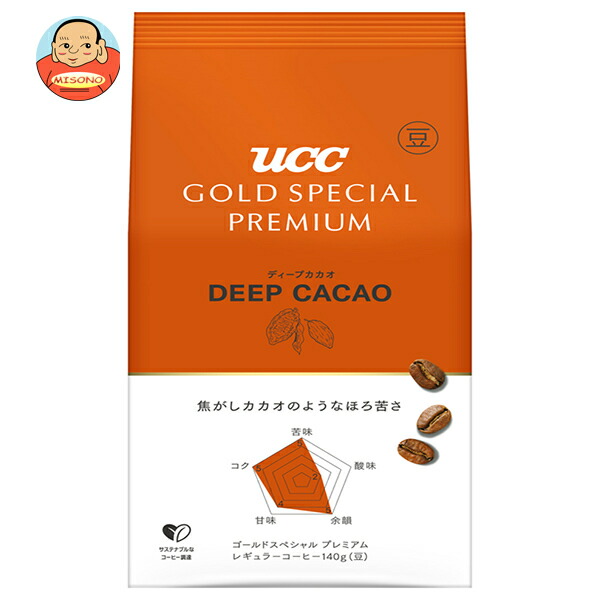 UCC GOLD SPECIAL PREMIUM 炒り豆 ディープカカオ 140g×12袋入