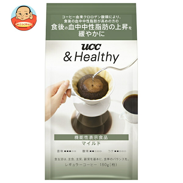 UCC &Healthy マイルド 180g袋×12袋入