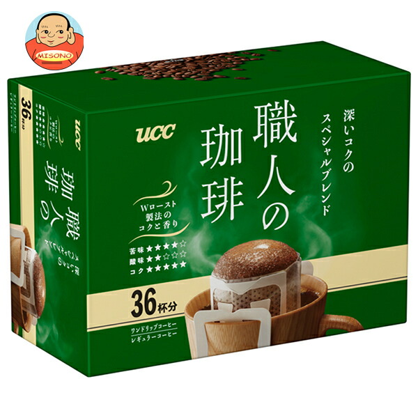 UCC 職人の珈琲 ワンドリップコーヒー 深いコクのスペシャルブレンド (7g×36P)×6箱入