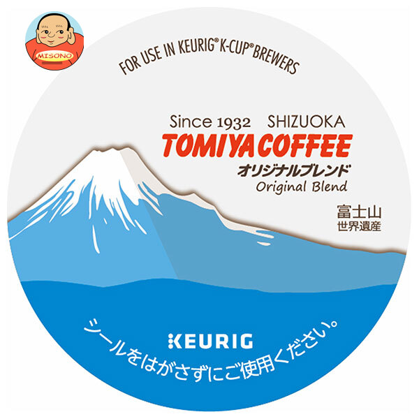 ユニカフェ キューリグ専用カートリッジ K-Cupパック トミヤコーヒー オリジナルブレンド 12P×8箱入