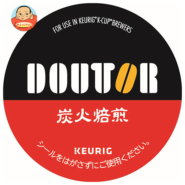 ユニカフェ キューリグ専用カートリッジ K-Cupパック ドトール 炭火焙煎 12P×8箱入