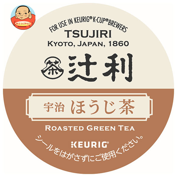 ユニカフェ キューリグ専用カートリッジ K-Cupパック 辻利 宇治ほうじ茶 12P×8箱入