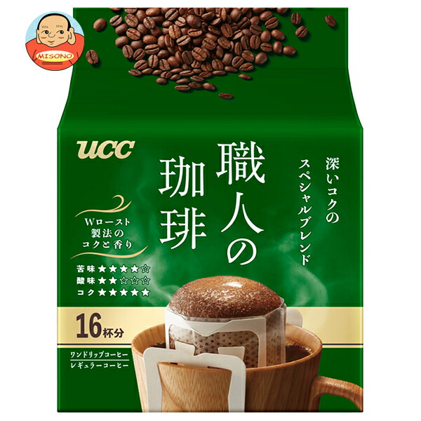 UCC 職人の珈琲 ワンドリップコーヒー 深いコクのスペシャルブレンド (7g×16P)×12袋入