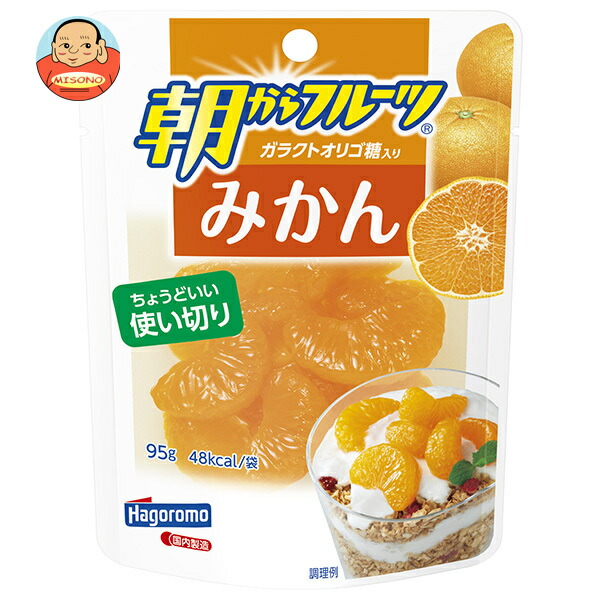 はごろもフーズ 朝からフルーツ みかん 95gパウチ×6袋入