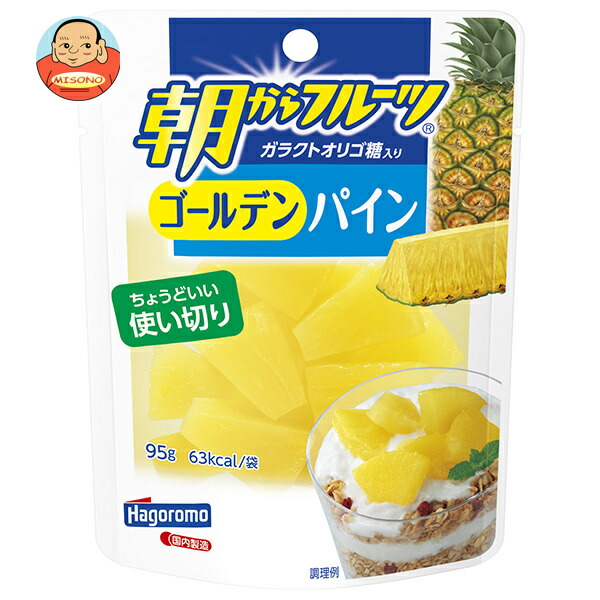 はごろもフーズ 朝からフルーツ ゴールデンパイン 95gパウチ×6袋入