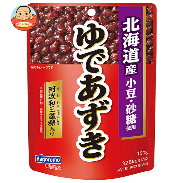 はごろもフーズ つぶッと!ゆであずき 150gパウチ×6個入