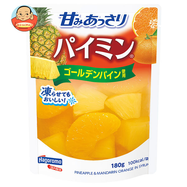 はごろもフーズ 甘みあっさり パイミン 180gパウチ×6袋入