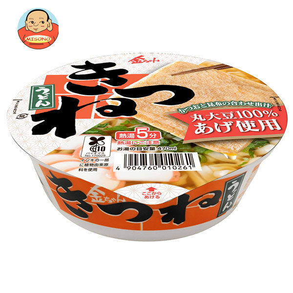 徳島製粉 新金ちゃん きつねうどん 95g×12個入