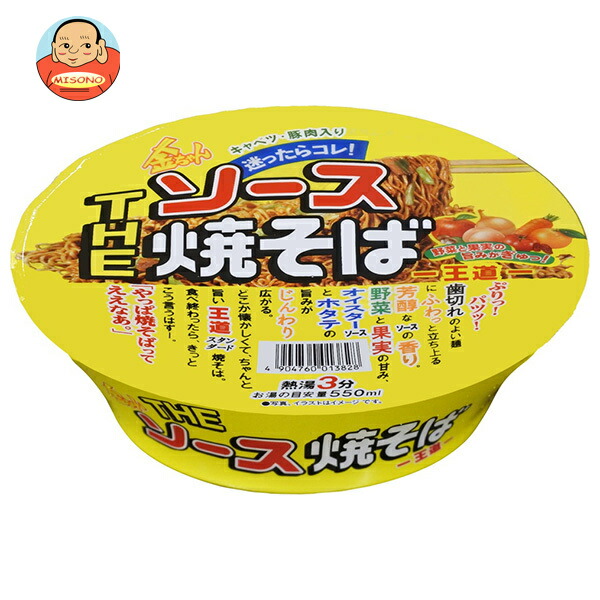 徳島製粉 金ちゃん THEソース焼そば 王道 126g×12個入