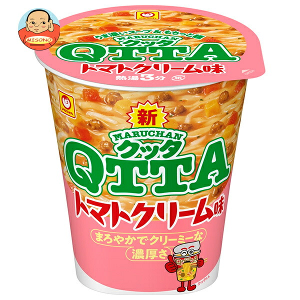 東洋水産 MARUCHAN QTTA(マルチャン クッタ) トマトクリーム味 79g×12個入