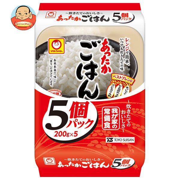 東洋水産 あったかごはん 5個パック (200g×5個)×4個入