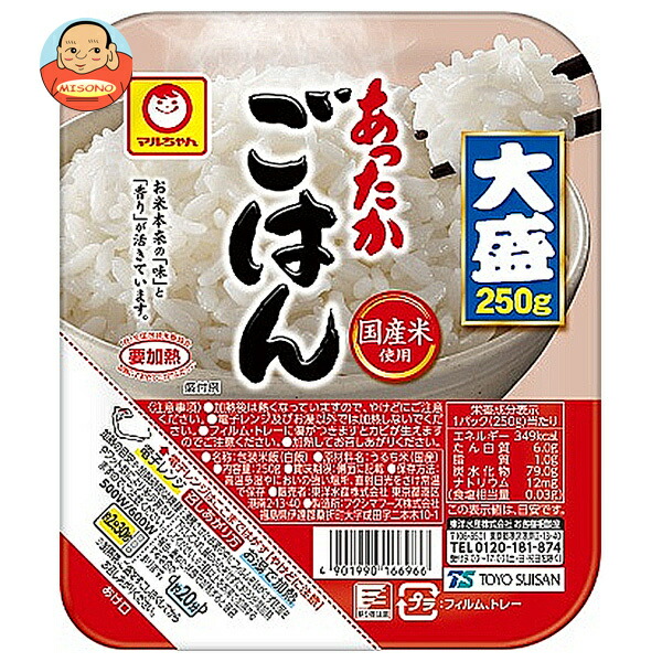 東洋水産 あったかごはん 大盛 250g×20(10×2)個入