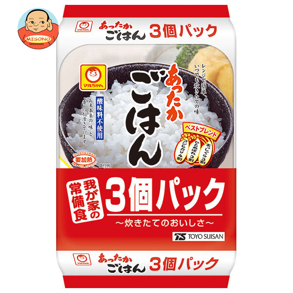 東洋水産 あったかごはん 3個パック (200g×3個)×8個入