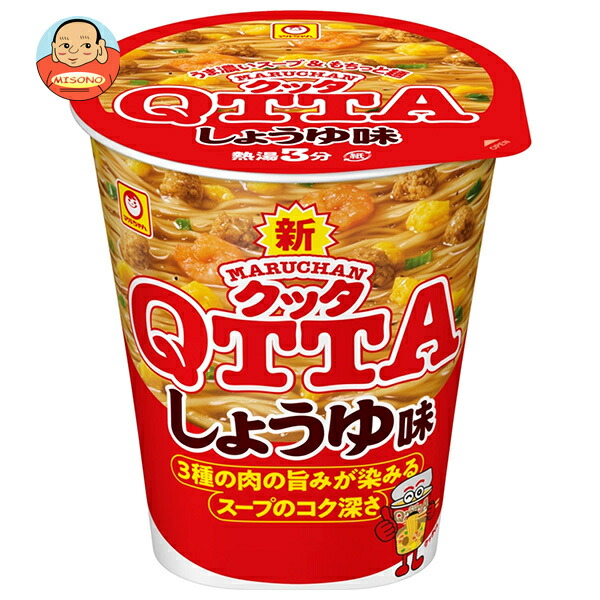 東洋水産 MARUCHAN QTTA(マルチャン クッタ) しょうゆ味 74g×12個入