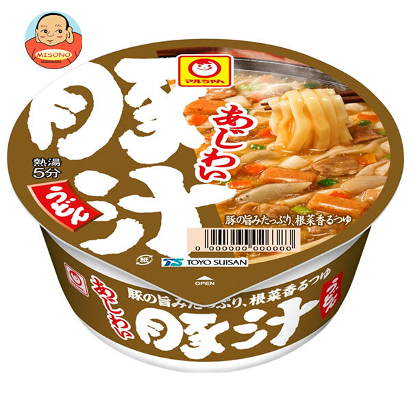 東洋水産 マルちゃん あじわい豚汁うどん 109g×12個入