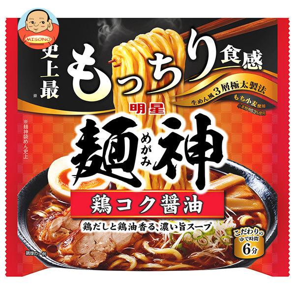 明星食品 麺神 鶏コク醤油 115g×10個入