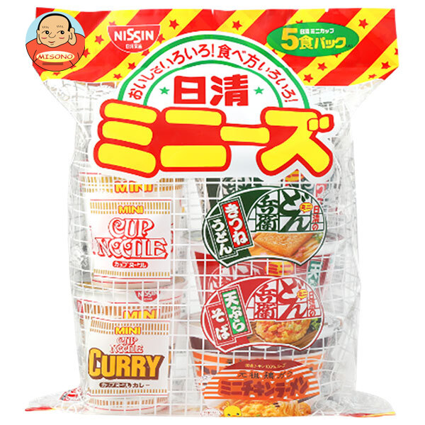 日清食品 日清ミニーズ[西] 205g×6袋入