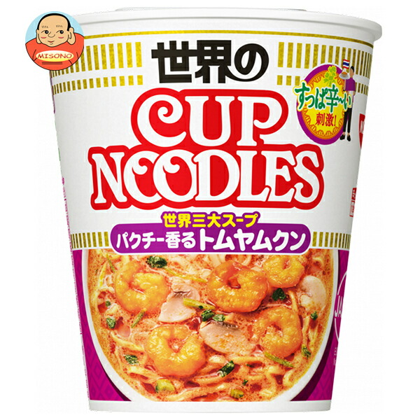 日清食品 カップヌードル パクチー香るトムヤムクン 75g×12個入