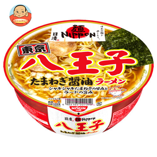 日清食品 麺ニッポン 八王子たまねぎ醤油ラーメン 112g×12個入