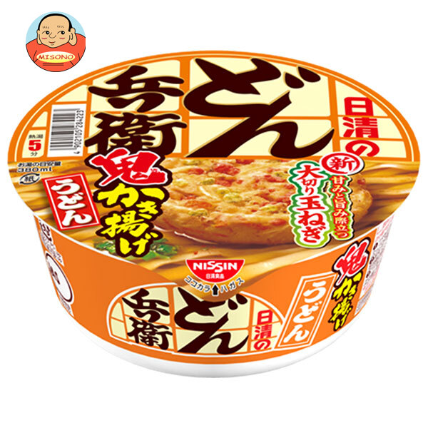 日清食品 日清のどん兵衛 鬼かき揚げうどん 96g×12個入