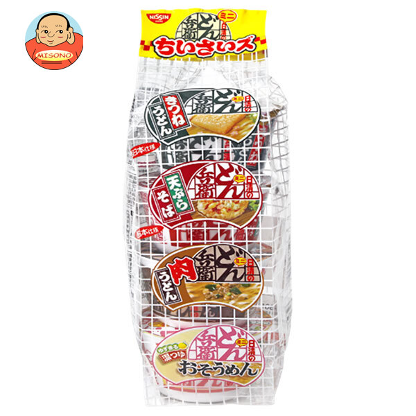 日清食品 日清のどん兵衛 ちいさいズ4食パック 163g×6袋入