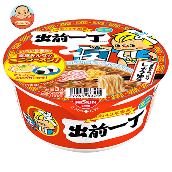 日清食品 出前一丁どんぶりミニ 38g×24(12×2)個入