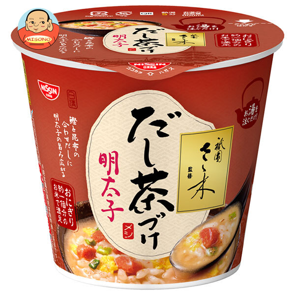 日清食品 祇園さゝ木監修 日清だし茶づけ 明太子 60g×6個入