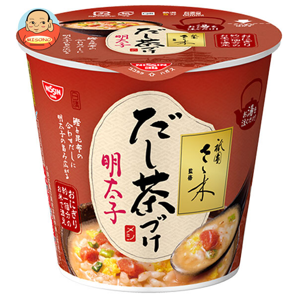 日清食品 祇園さゝ木監修 日清だし茶づけ 明太子 72g×6個入