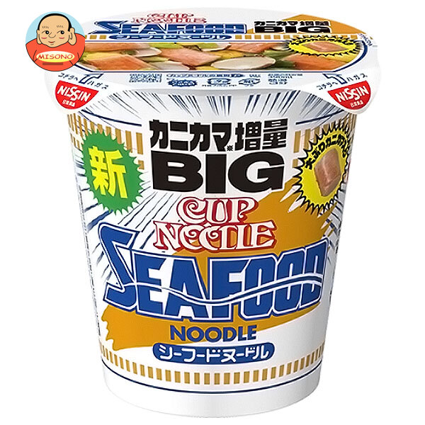 日清食品 カップヌードル シーフードヌードル ビッグ 105g×12個入｜ 送料別
