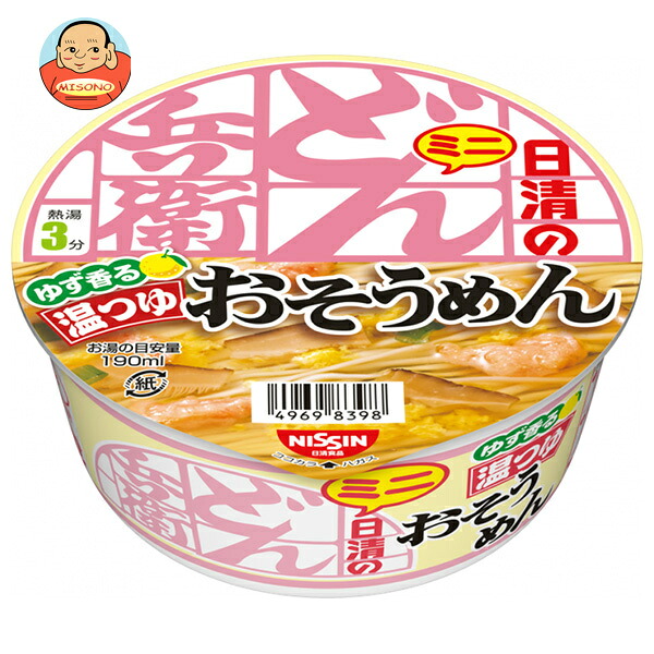 日清食品 日清のどん兵衛 温つゆおそうめんミニ 35g×12個入