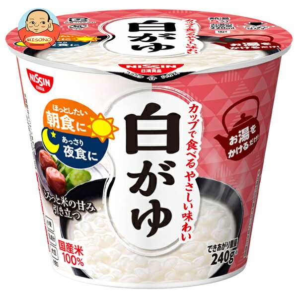 日清食品 白がゆ 35g×6個入