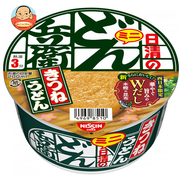 日清食品 日清のどん兵衛 きつねうどん ミニ [西] 42g×12個入