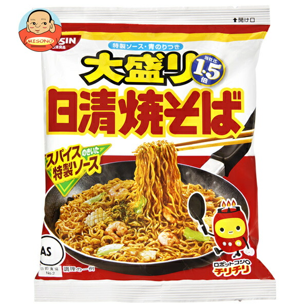 日清食品 日清焼そば 大盛り1.5倍 151g×12袋入