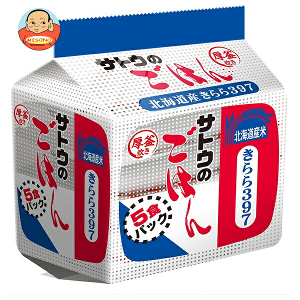 サトウ食品 サトウのごはん 北海道産きらら397 5食パック (200g×5食)×8個入