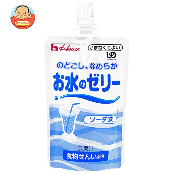 ハウス食品 お水のゼリー ソーダ味 120g×40本入