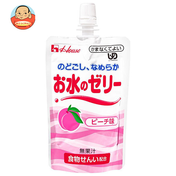 ハウス食品 お水のゼリー ピーチ味 120g×40本入